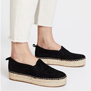 Sam Edelman Carrin Black Platform Espadrilles sz6